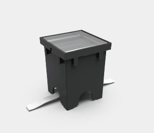 YD-DMY-100-B  Square Narrow-Edge Underground Light